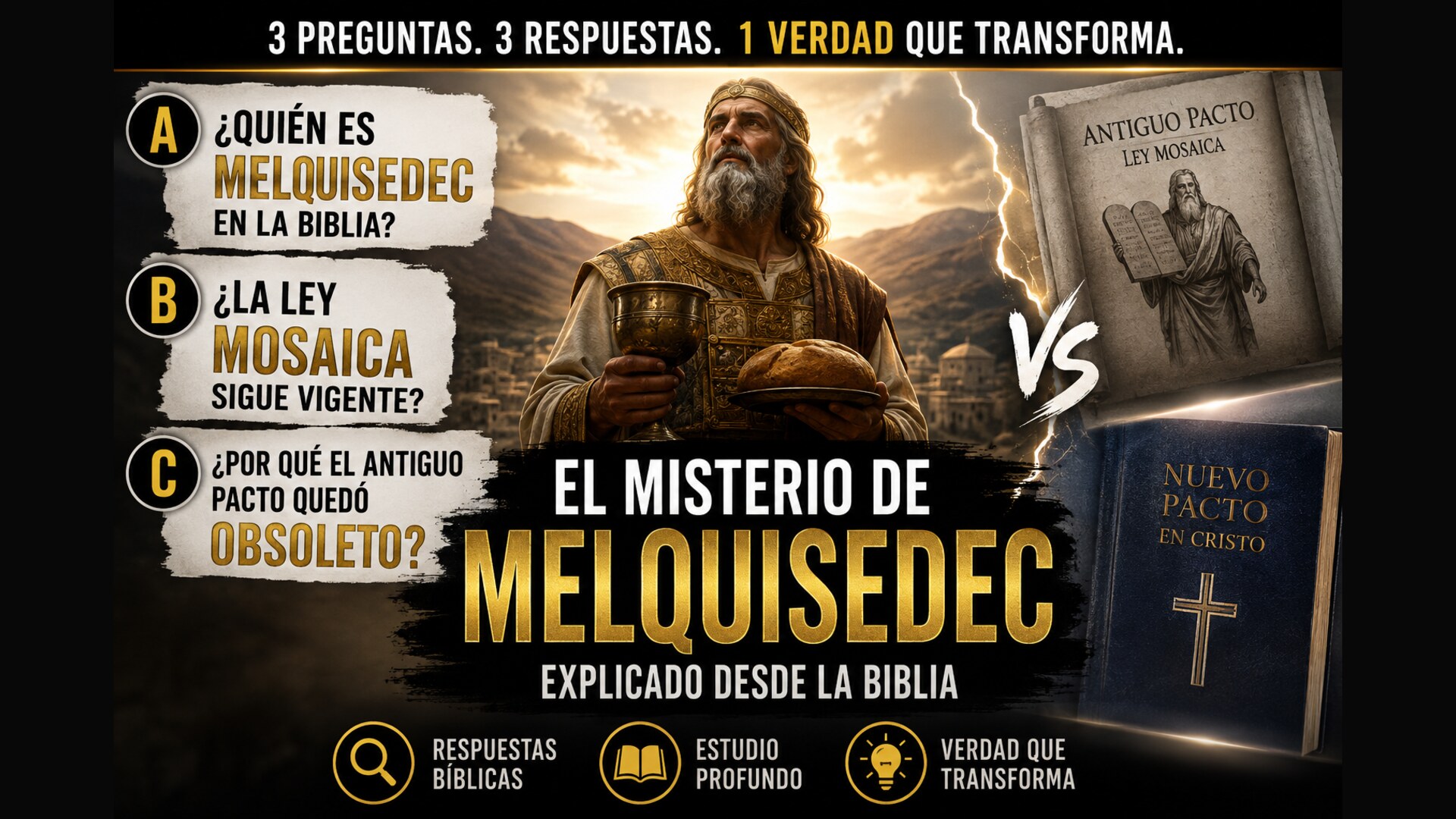 El misterio de Melquisedec, explicado desde la Biblia